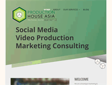 Tablet Screenshot of productionhouse.asia